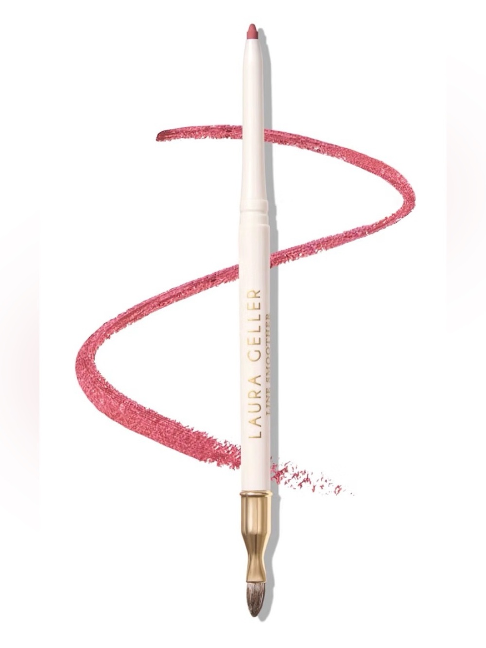Laura Geller line smoother featherproof longwear lip liner,Rose